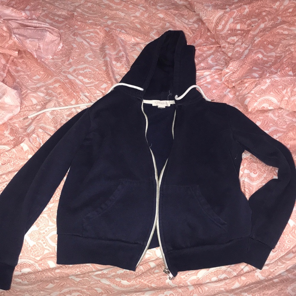 Navy blue sweater from Forever 21
